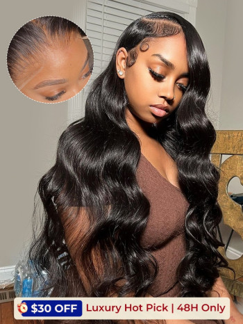 Alipearl 13*4 HD Lace Front Wig and 5*5 Lace Closure Wig Body Wave Human Hair Wigs