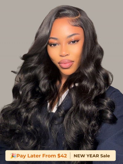 Glueless Side Part 5*5 HD Lace Closure Wigs 250% density Body Wave Hair Hairstylist Customized
