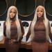 blonde highlight lace frontal wigs