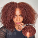 Glueless Reddish Brown Wigs