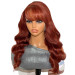 Auburn Red Hair Color Lace Wigs