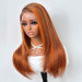 Honey Blonde Wig With Ginger Highlights