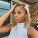 Pre-Cut Ombre Blonde Wig