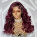 Red Wine Color 5*5 Wig