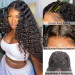 deep wave curly lace part wig