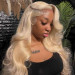 Blonde Body Wave Lace Frontal Wigs