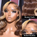 Brown Wig With Blonde