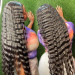deep wave crimp lace wig