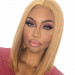 Short Human Hair Lace Front Wigs