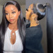 Straight 360 lace frontal wig