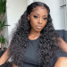 Water wave lace front wigs