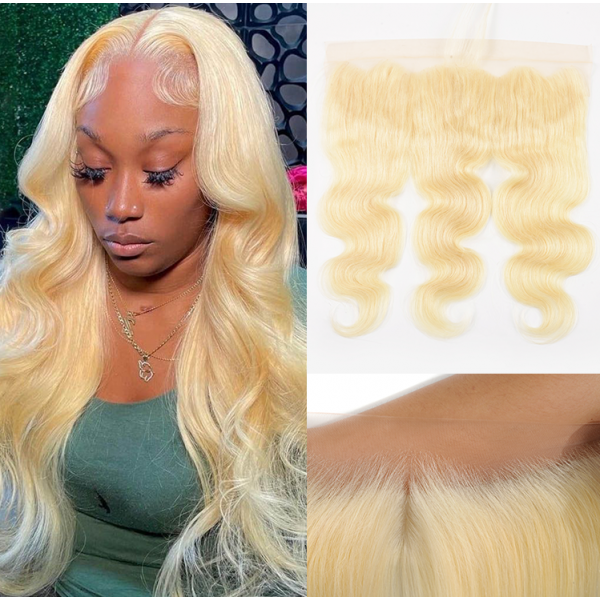 Brazilian Virgin Hair Pure 613 Blonde Color Body Wave 13x4 Brazilian Virgin Hair Pure 613 Blonde Color Body Wave 13x4