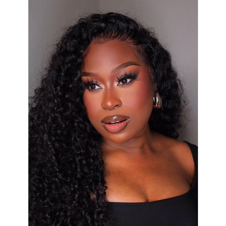 Ready To Wear Lagos M Hairline Deep Wave 6x8 Lace Wig Human Hair