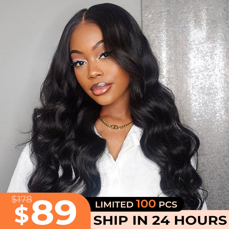 24 Hrs Flash Sale Glueless Body Wave 5 5 Lace Closure Wigs Quantity Limited