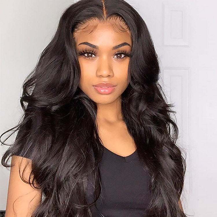 Orange Ginger Brown Lace Front Wigs Human Hair Pre Plucked 150% Density  Wigs for Black Women Human Hair Body Wave Human Hair Lace Front Wigs(18  Inch,Orange Ging…