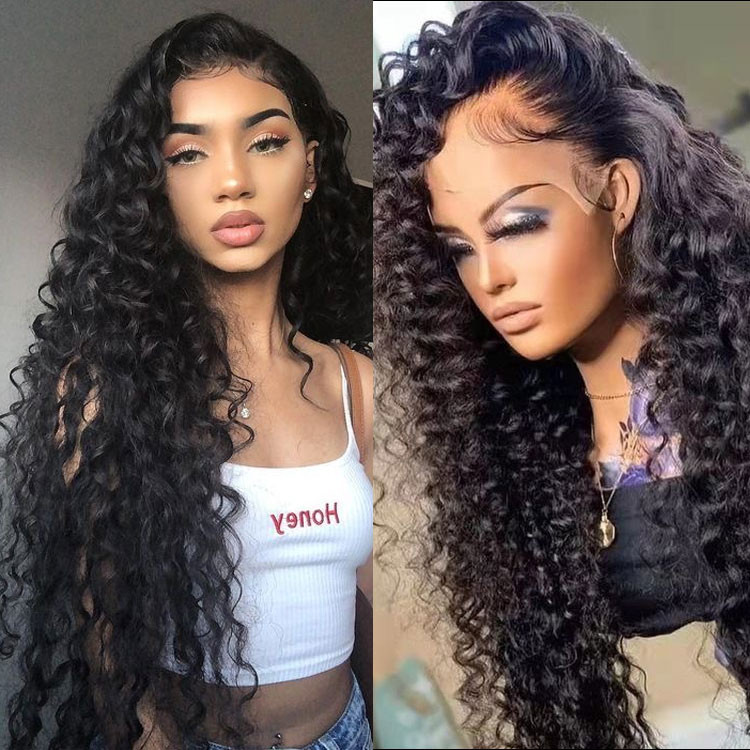 Wavy Lace Wig Lace Front Wigs Loose Deep Hair Human Hair Wigs -Alipearl Hair