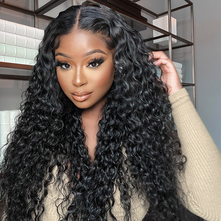 Water Wave Wig 6x6 Closure High Quality Wigs Human Hair Wigs Alipearl Hair