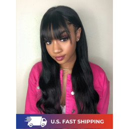洋楽 wigBeach Sensationnel Human Hair Blend Butta HD Lace Front Wig