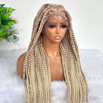 Ready to ship 360 ombre box braids wig Amazon.com : Wow Braids 32 main image 2