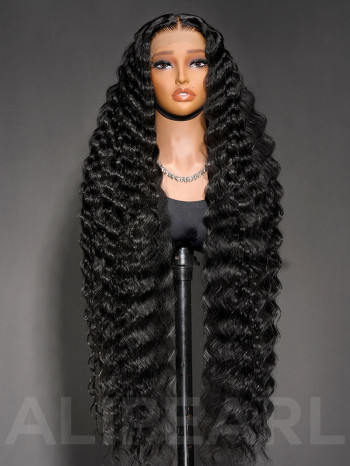 Longhair Deep Wave 13x6 HD Lace Front Wig Ultra Luxurious High Grade