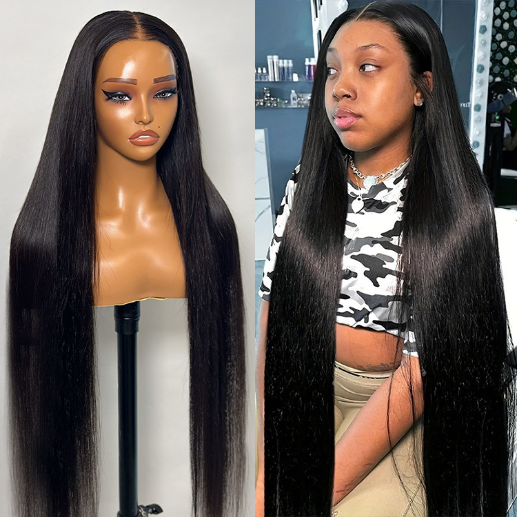 Long Wigs Human Lace Front Wigs Straight Frontal Wigs 24 40 Inch Alipearl Hair