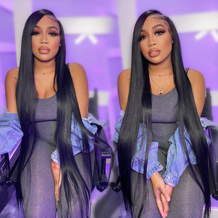 Long Wigs Human Lace Front Wigs Straight Frontal Wigs 24 40 Inch Alipearl Hair