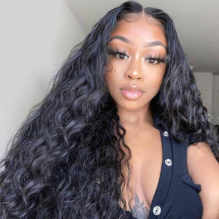 Alipearl Ready To Go Wig Deep Wave 4x7 Lace Wigs Made By Hair