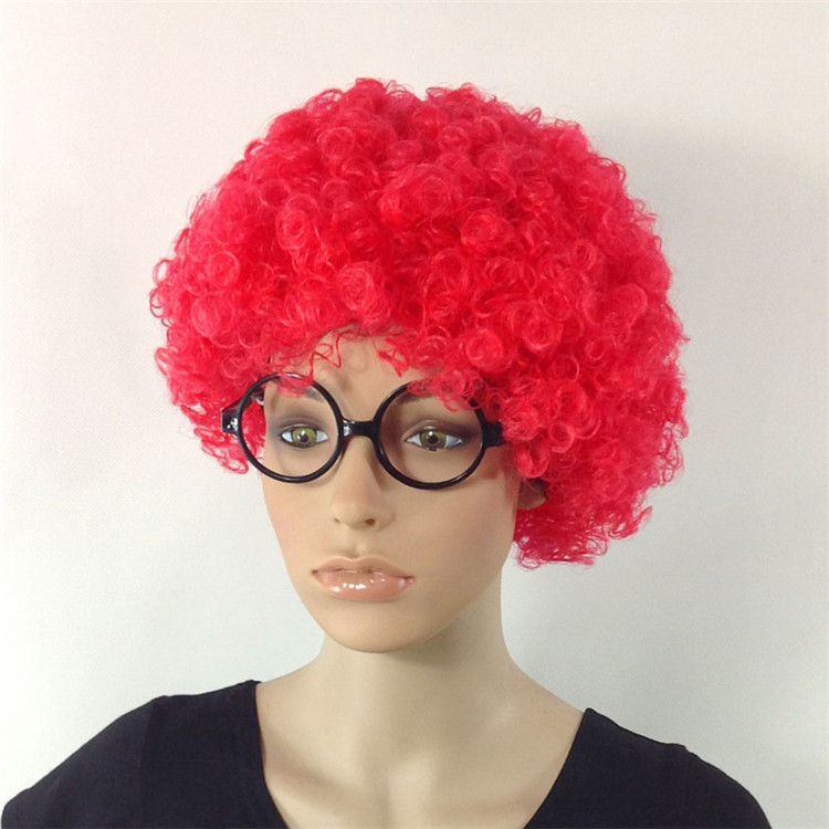 Colorful Clown Wig Fancy Funny Clown Wigs One Size For Sale