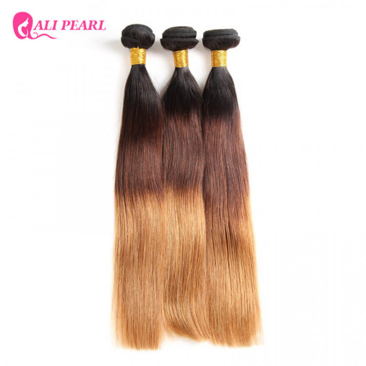 4 human hair bundles straight hot sale