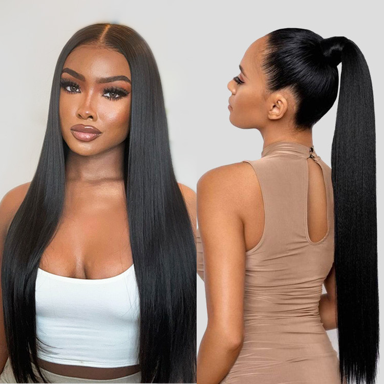 Ali Pearl Straight Virgin Hair 360 Lace Frontal Wig Pre plucked 360 Lace Wigs Alipearl Hair