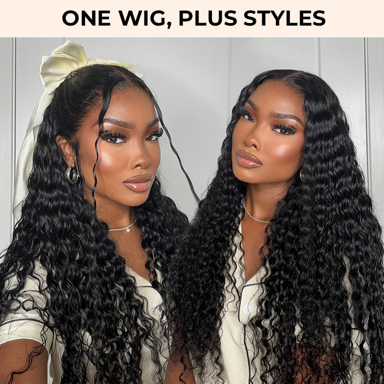 Deep Wave Wig Curly Human Hair Lace Front Wig Alipearl Hair