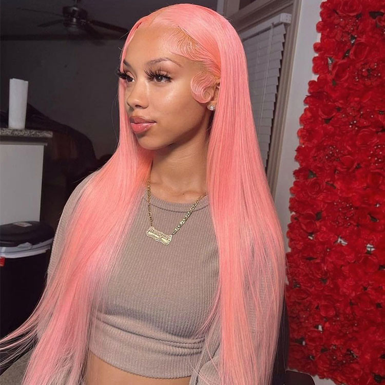 Pink wig nyc shop