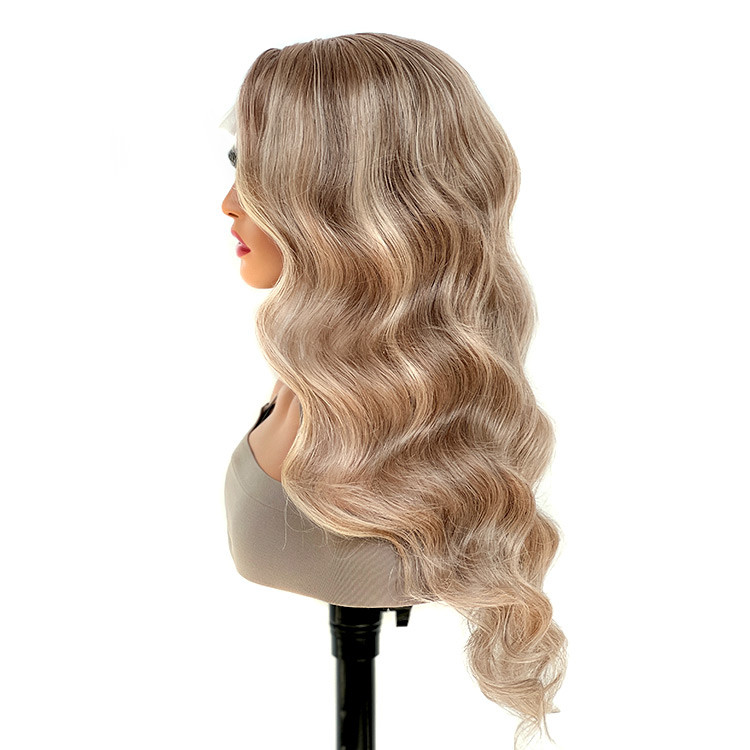 Alipearl Sun-kissed Hair #P10/16 Highlights Body Wave Human Hair Lace Wigs