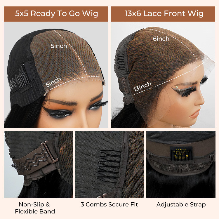 6 inch lace front wig online