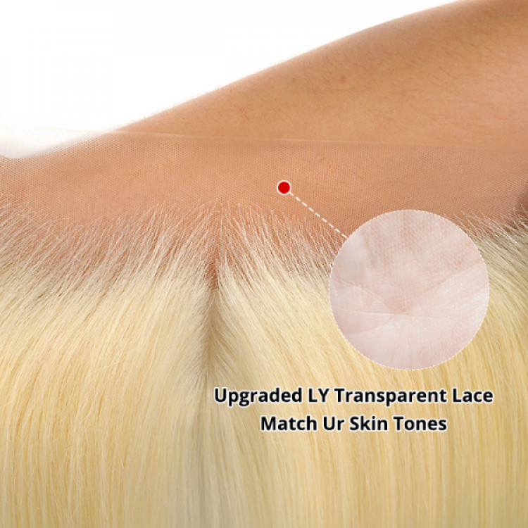 Transparent lace frontal 613 cheap