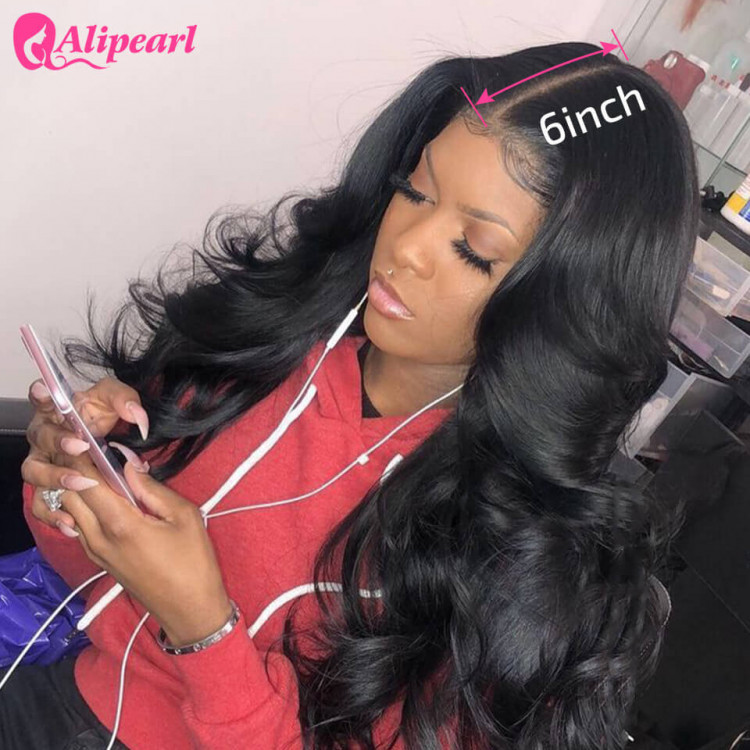 6 inch human hair wig outlet