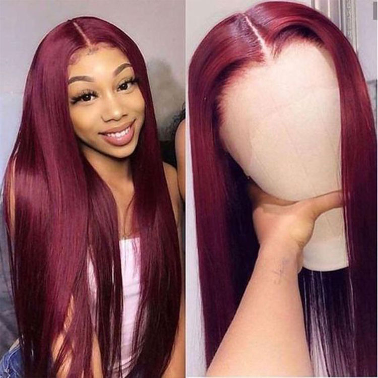 Long wigs colored discount