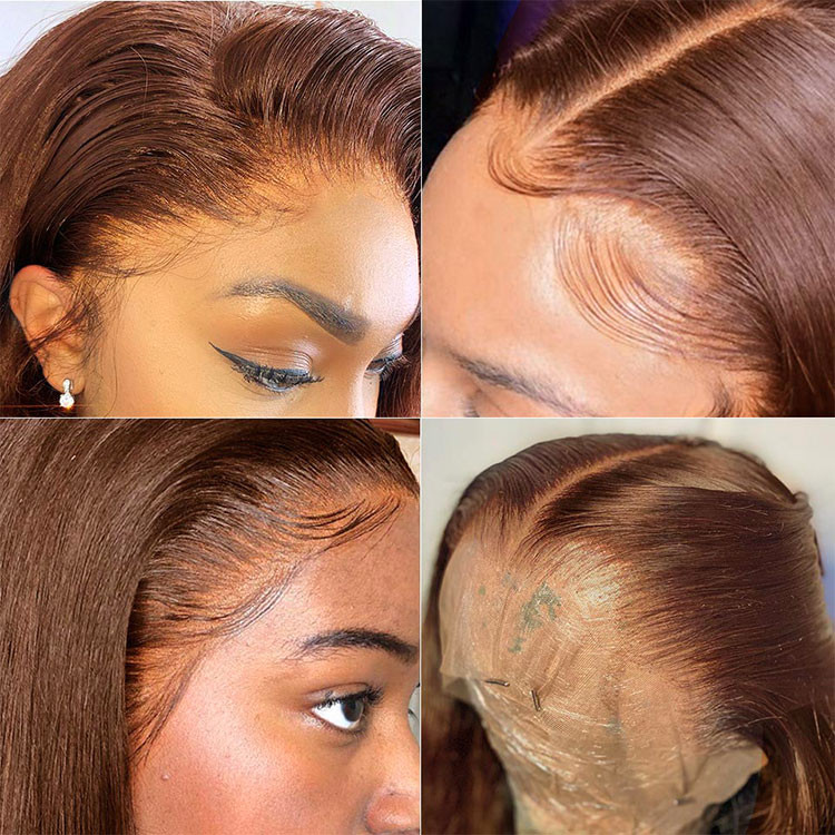 Brown wig review hot sale