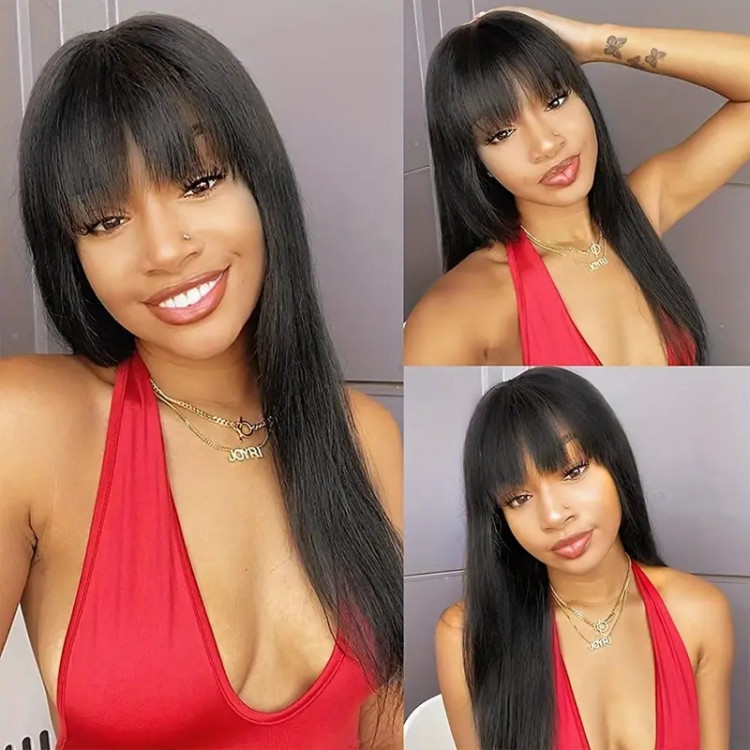 Human store hair bangs