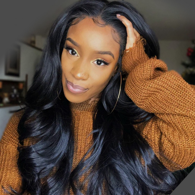 Deep Curly 360 Lace Frontal Wig Natural Color Pre-Plucked With Baby Ha –  HJweavebeautyhair