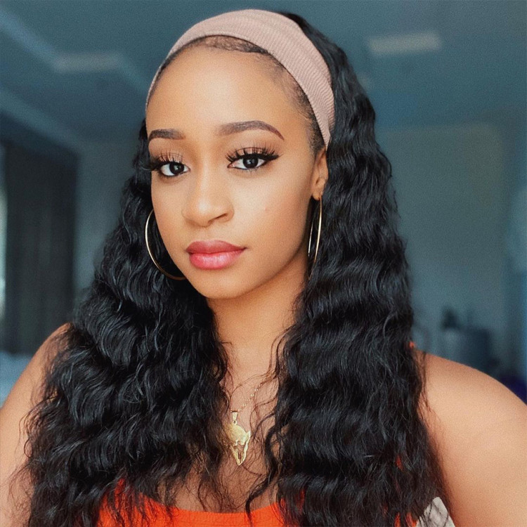 Half wig deals deep wave