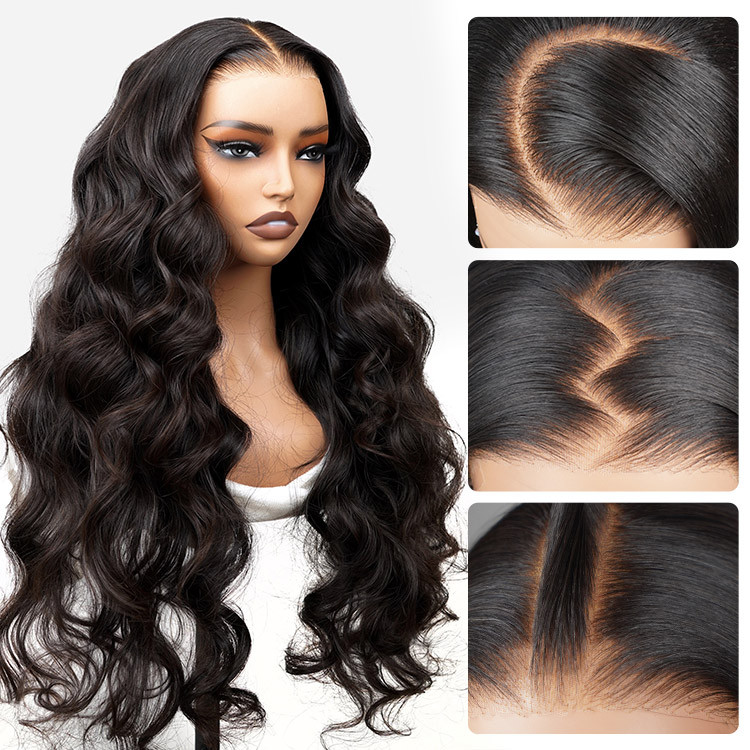 Glueless Wear And Go Wigs Body Wave Lace Closure Wigs With Pre Cut Lace Hairline Alipearl Hair