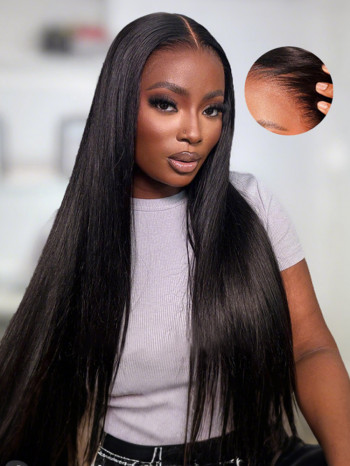 Alipearl Straight HD Lace Wigs 13*6 Lace Frontal Wigs 5*5 Closure Wigs HD Transparent Lace