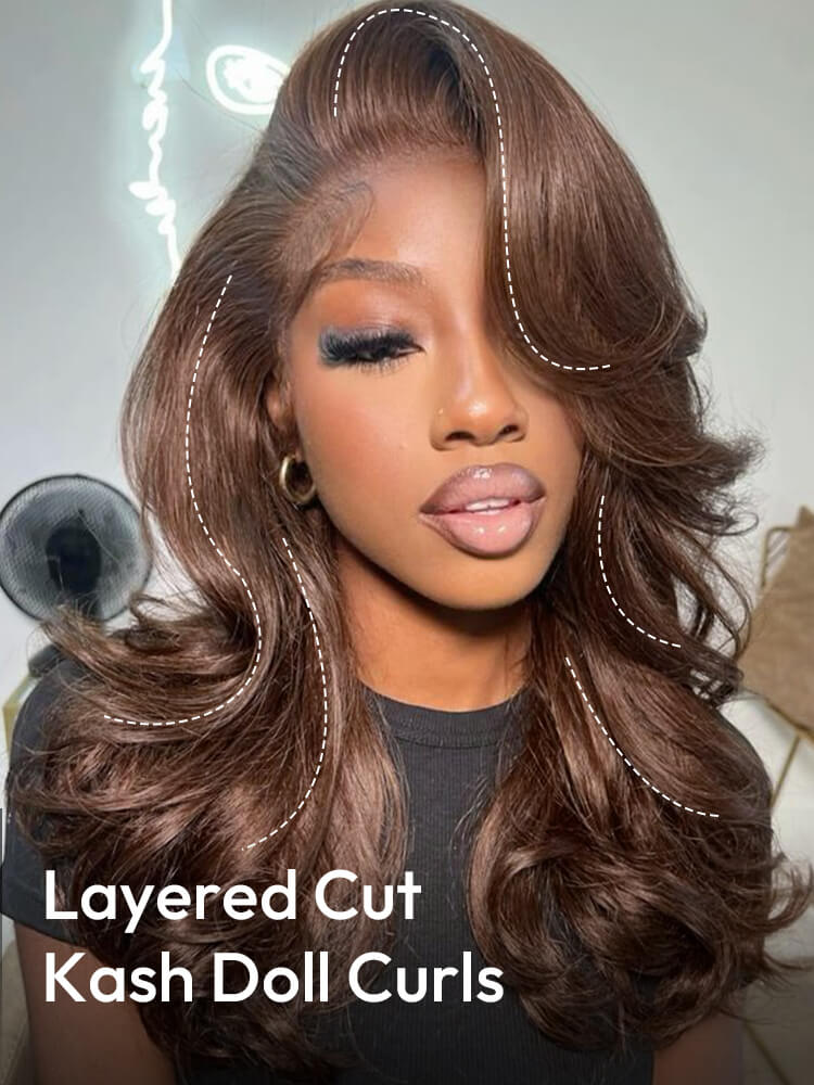 Dark Brown Wig
