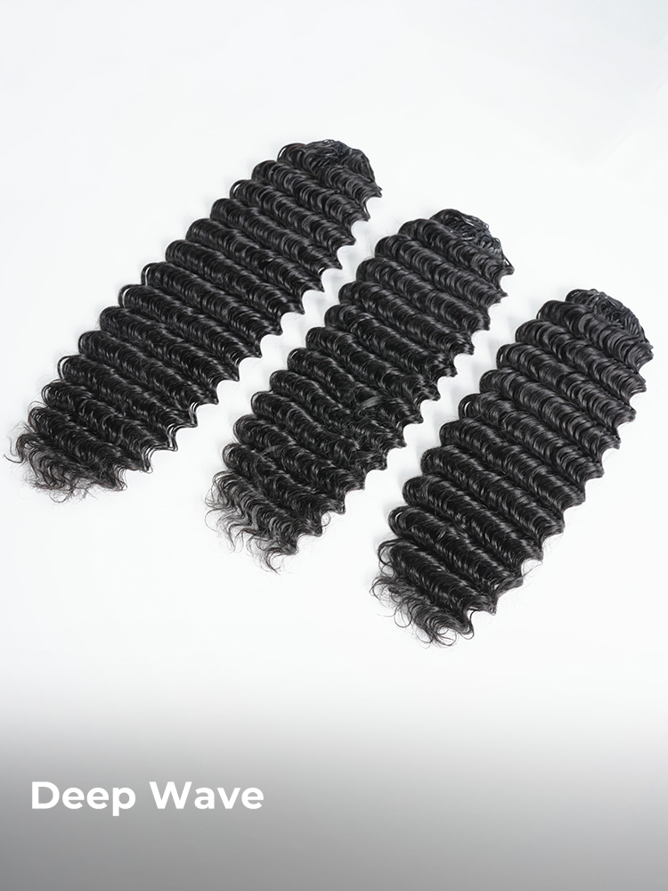 curly pre-separated crochet hair extension