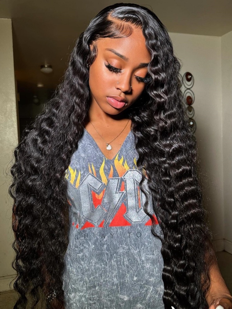 Deep Wave 13x4 Lace Frontal Wig