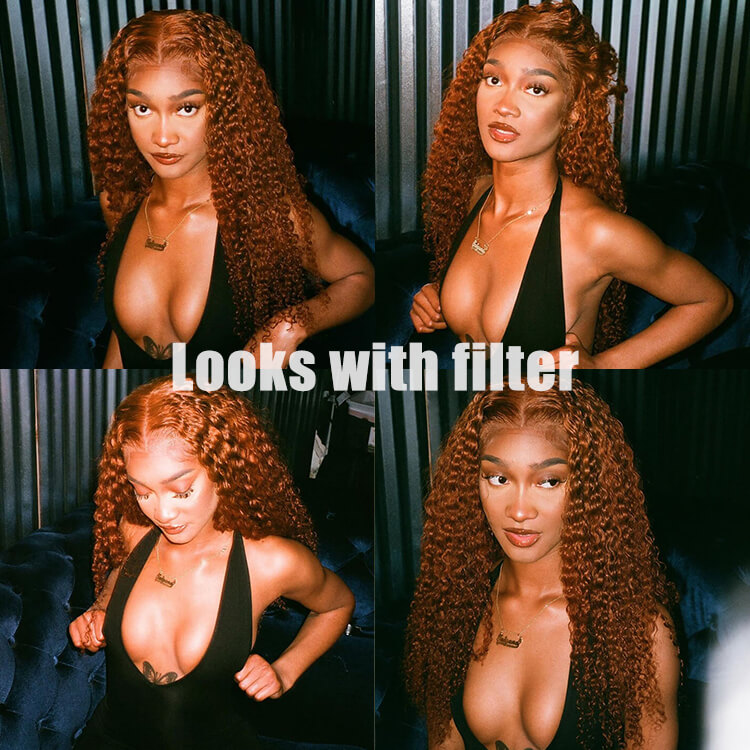 Ginger Hair Lace Front Wig