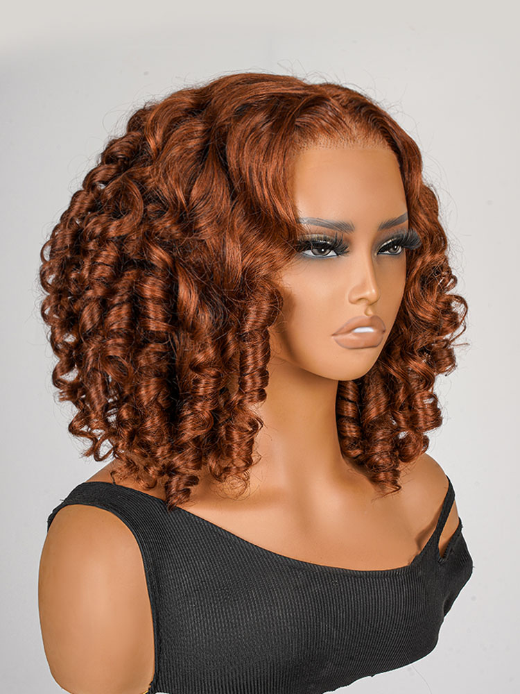 Ginger Orange Lace Frontal Wigs