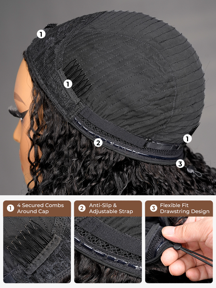 Thick Curly Lace Wig