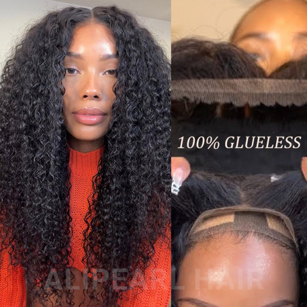 Curly Glueless Wig